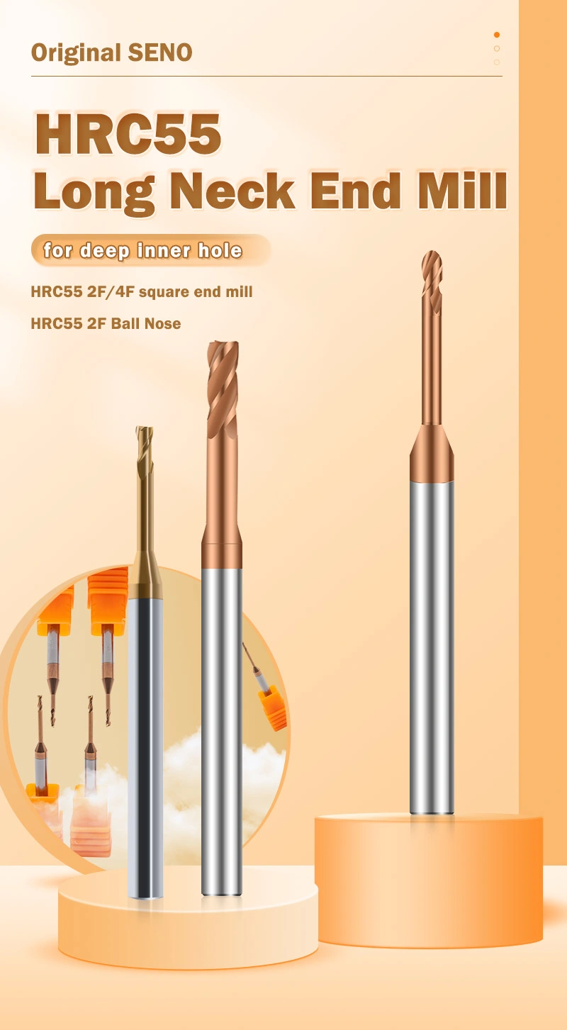 OEM Carbide Tapered 2 Flutes End Mills Manufacturer