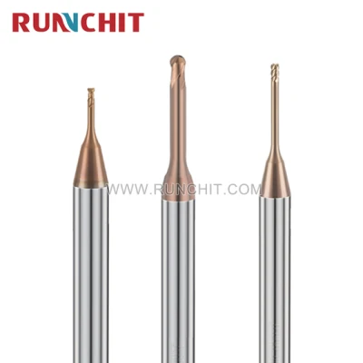 Hohe Qualität und niedriger Preis, guter Preis, CNC-Hartmetall-Schaftfräser mit kleinem Durchmesser, tiefe Nut, runder Kugelschaftfräser, Mikro-Schaftfräser (NBM0810A)