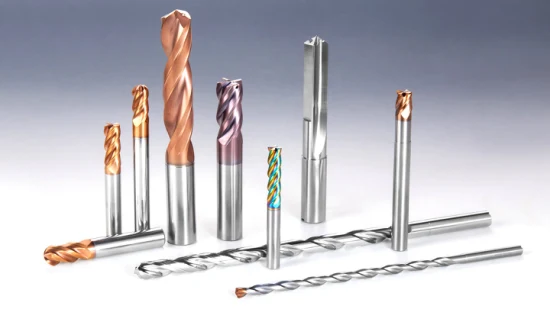 China Hersteller Vollhartmetall 2/3/4 Flöten Einzelflöte für Stahl-Metall-Schaftfräser